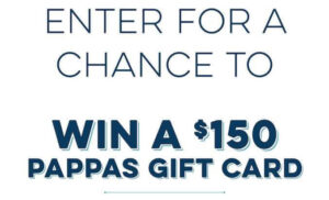 Pappadeaux Seafood Kitchen $150 Gift Card Sweepstakes